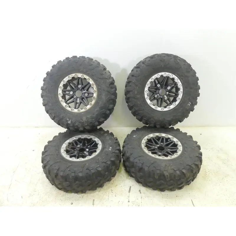 2021 Kawasaki Teryx KRX KRF 1000 Oem Wheel Tire Set 31x10R15 15x8 43058-0706