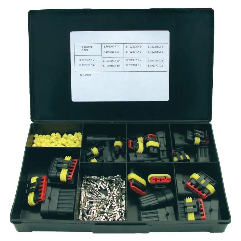 Assorted Superseal Block Connectors (Handipak 228 pcs.) - S.792379