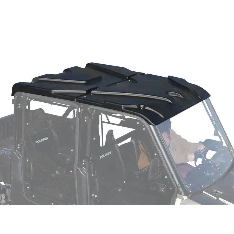 SuperATV Heavy Duty Plastic Roof for Polaris Ranger XP 900 Crew (2014+)