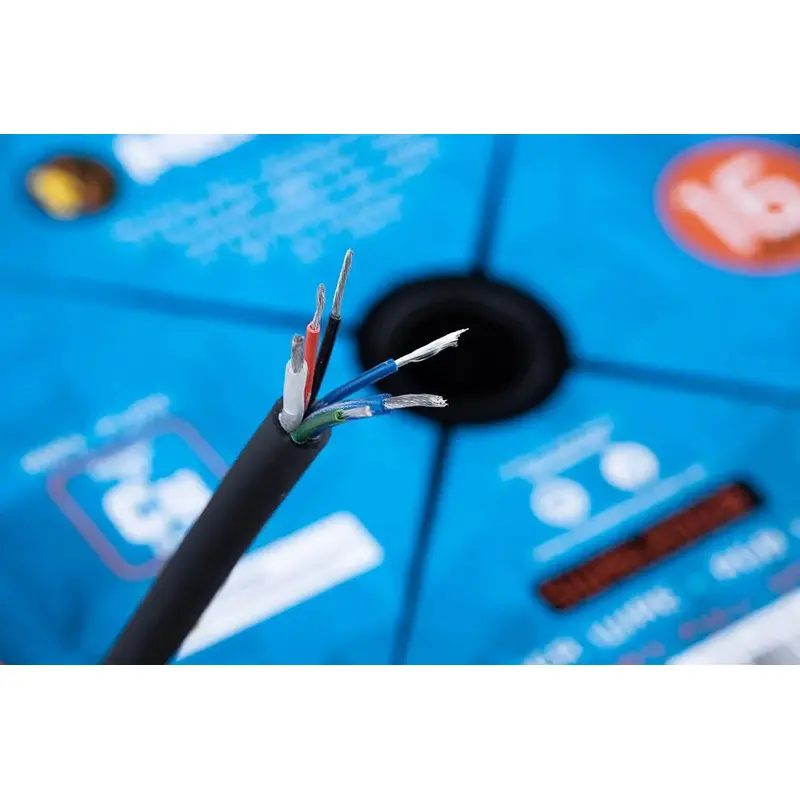 Memphis Audio | 16 AWG Speaker Wire + RGB LED 120ft. Black