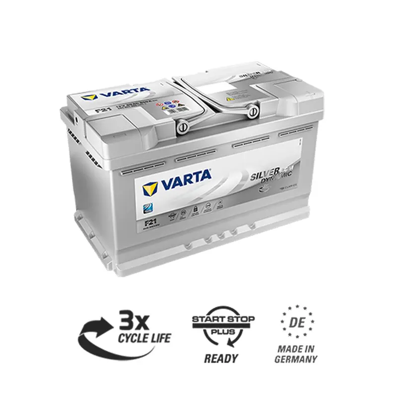 Varta Silver Dynamic AGM F 21 80 AH
