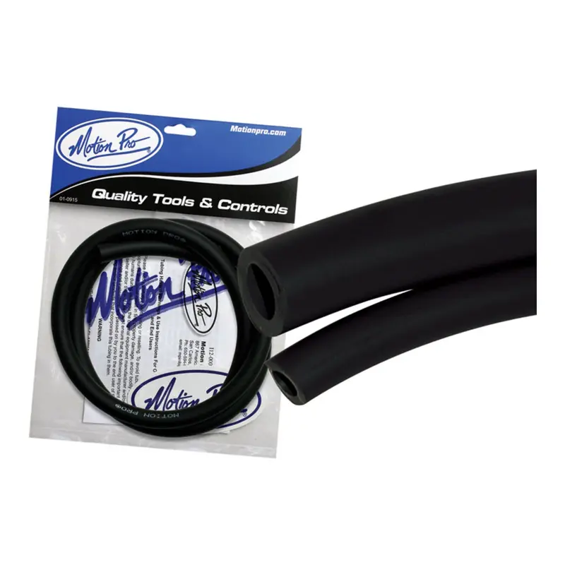 Motion Pro Fuel Hose Tygon - Black, 6mm/1/4" 3ft Roll