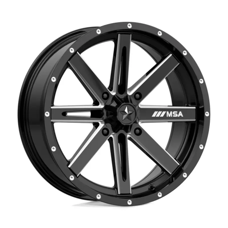 M41 18X7 4X156 G-BLK MILL 10MM