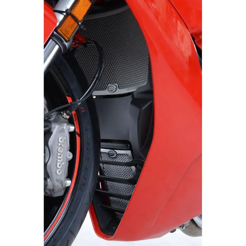 R&G Racing Red Aluminum Radiator and Oil Cooler Guard Kit RAD9020RE