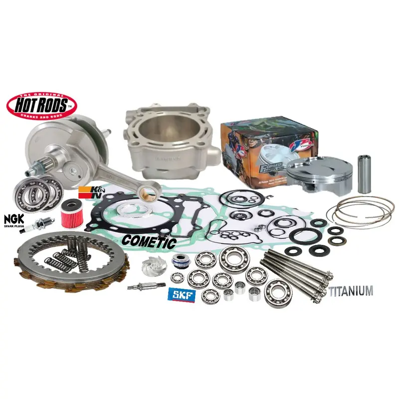 04 05 06 RMZ250 RMZ 250 Big Bore Rebuild Kit 80mm Top Bottom End Assembly Parts