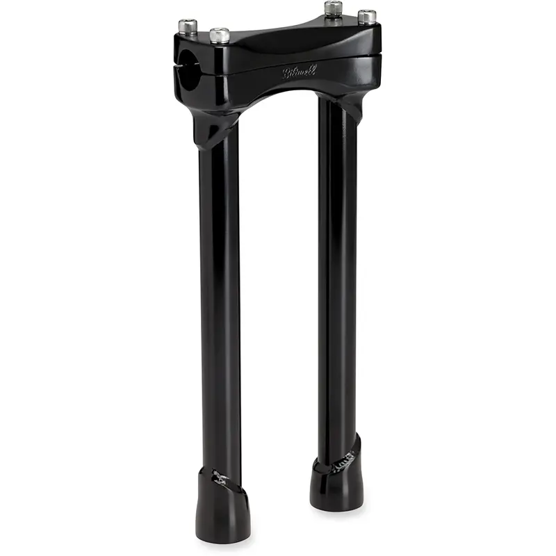 BILTWELL Murdock Handlebar Risers - 12" - Black 6403-201-12