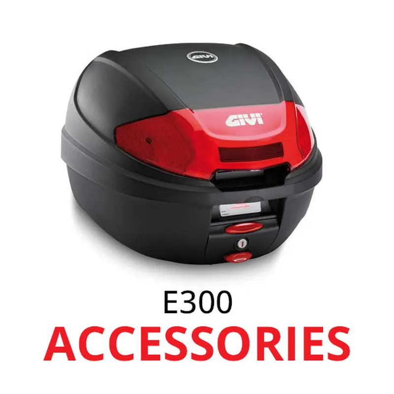 E300 Monolock Top Box (30 litre) optional accessories