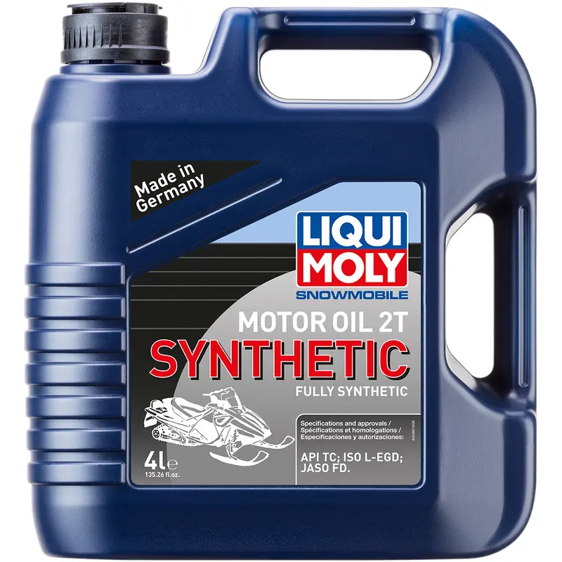 LIQUI MOLY Snowmobile Pro Race Synthetic 2T Oil - 4L 20146