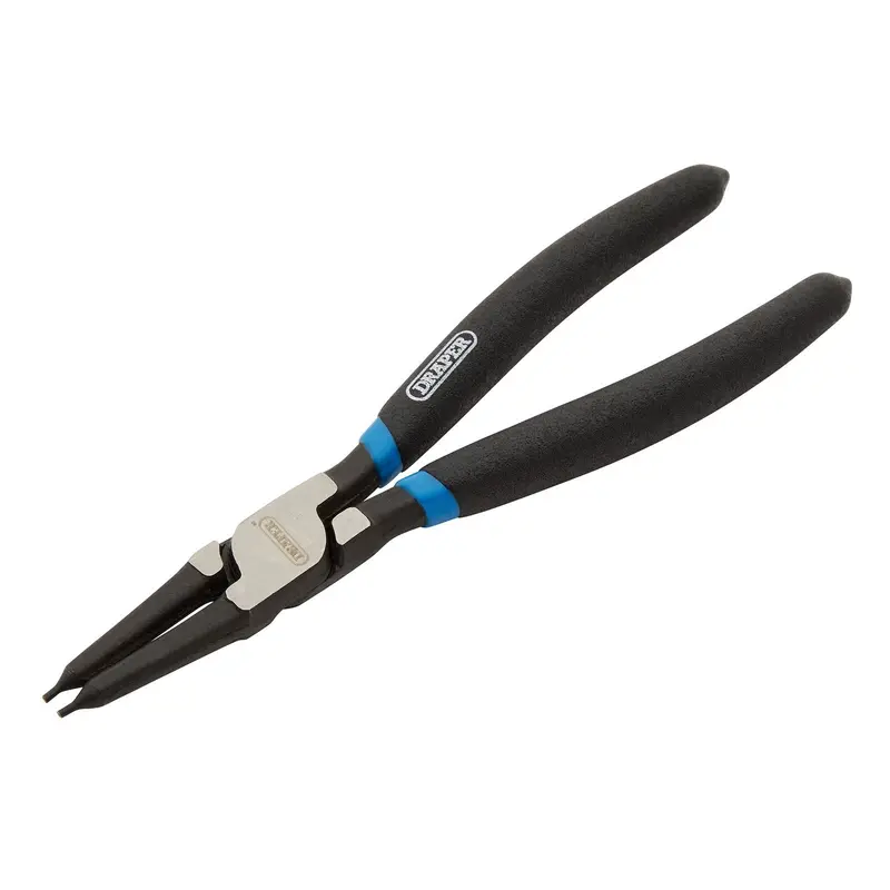 Draper Straight Tip Internal Circlip Pliers, 180mm - 49/INT