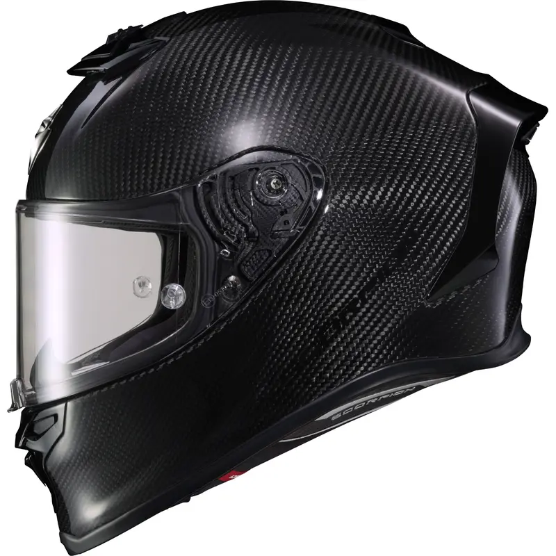Exo R1 Air Full Face Helmet Carbon Gloss Black Lg