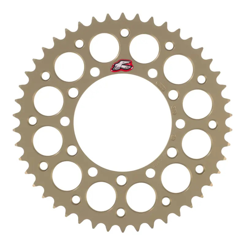 Renthal Rear Sprocket Hard Anodised Grooved 456 / 520