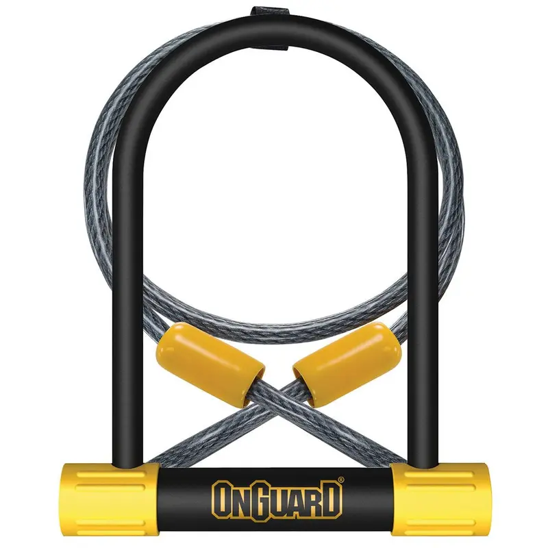 OnGuard Bulldog U-Lock w/ Cable 4 Ft | 8012