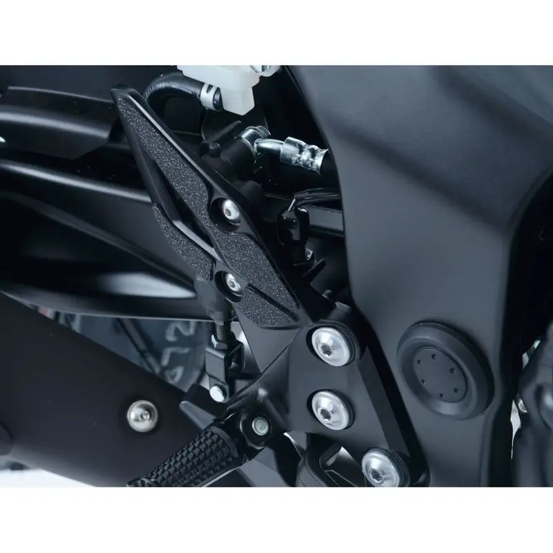R&G Racing Black Boot Guard Kit For 2017-2021 Suzuki GSXS750 EZBG709BL