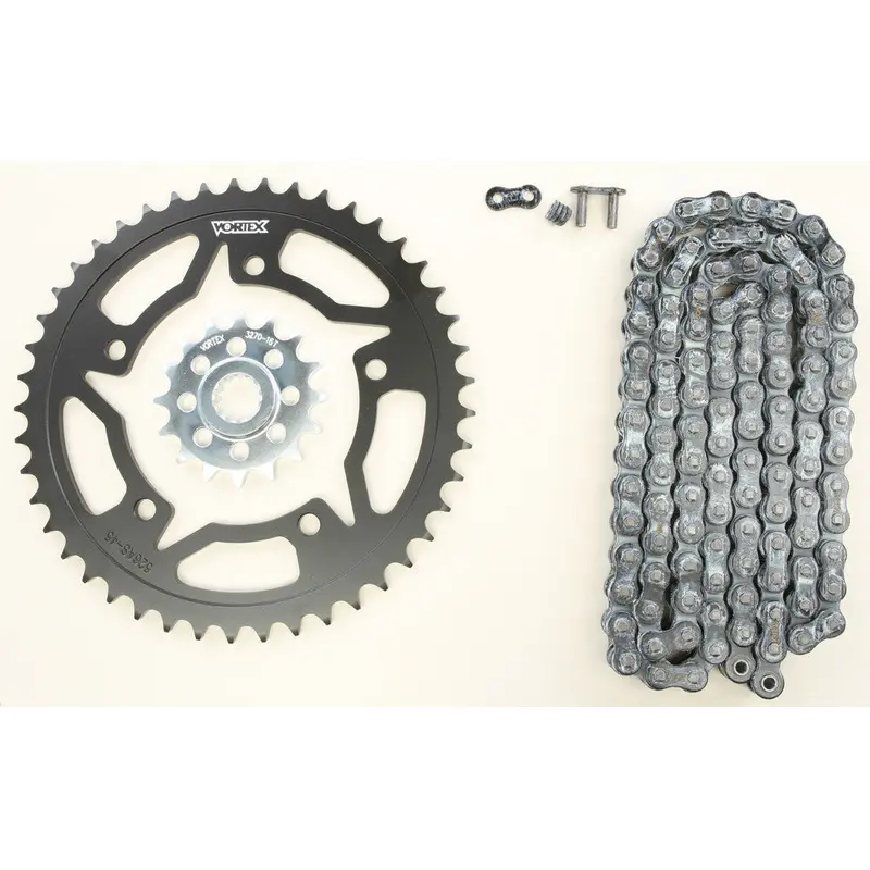 VORTEX SPROCKET/CHAIN KIT BLACK CK6308