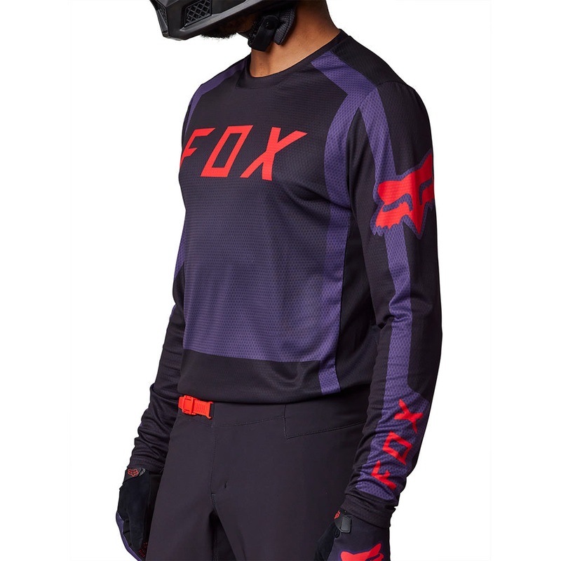 Fox Defend Race Long Sleeve Jersey - M - Sangria