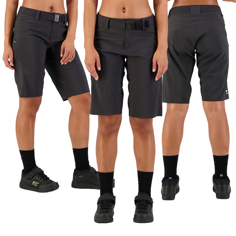 Mons Royale Virage Women's Shorts - Women's S - Black