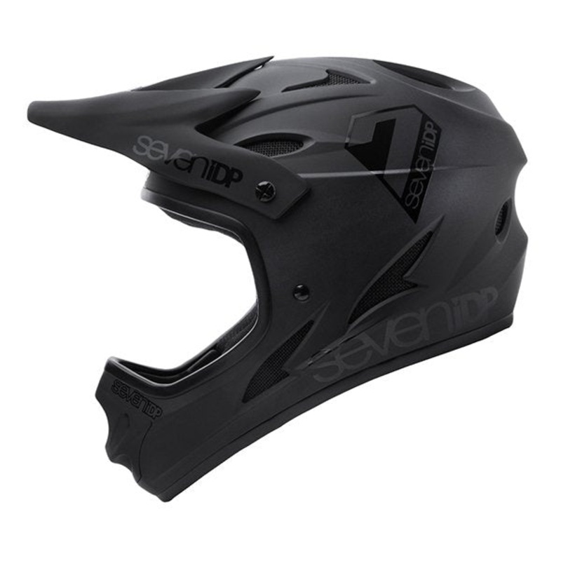 Seven 7 iDP M1 Full Face Helmet - XS - Black