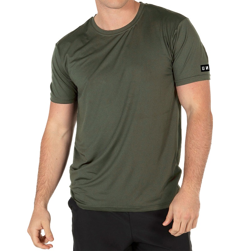 Unit Dual Flex Mens Short Sleeve Jersey - S - Military